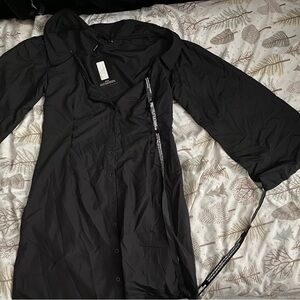 PrettyLittleThing Black Long Sleeve Dress